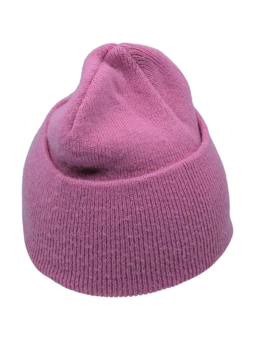 Carhartt Beanie Youth One‎ Size Pink Knit 100% Acrylic Cuffed Made In USA